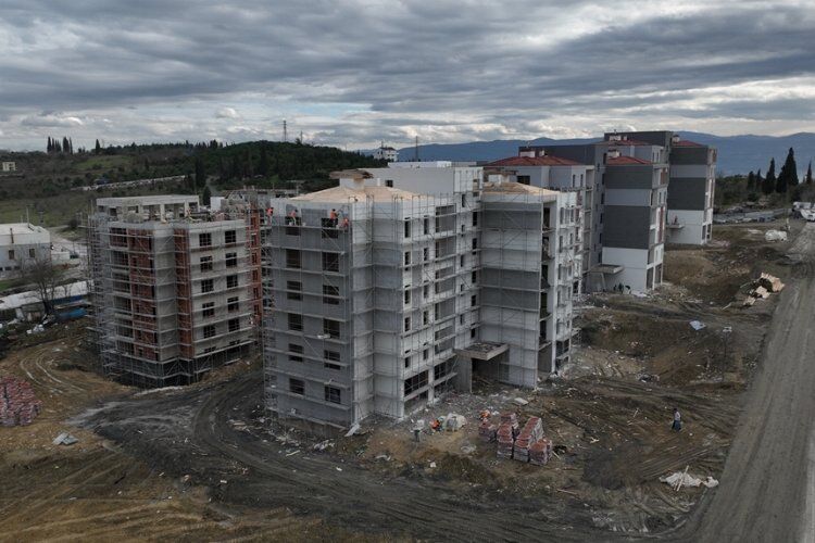 Tavşancıl Toki̇ Konutları Yükseliyor