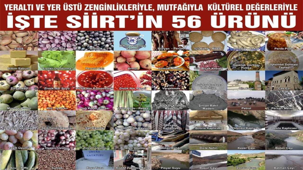 Siirt Mutfağının 56 Hazinesi Sofralarda