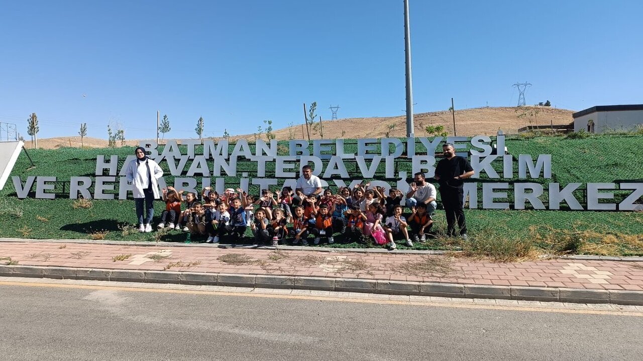 Batman Hayvan Merkezi Minik Dostlariyla Bulustu
