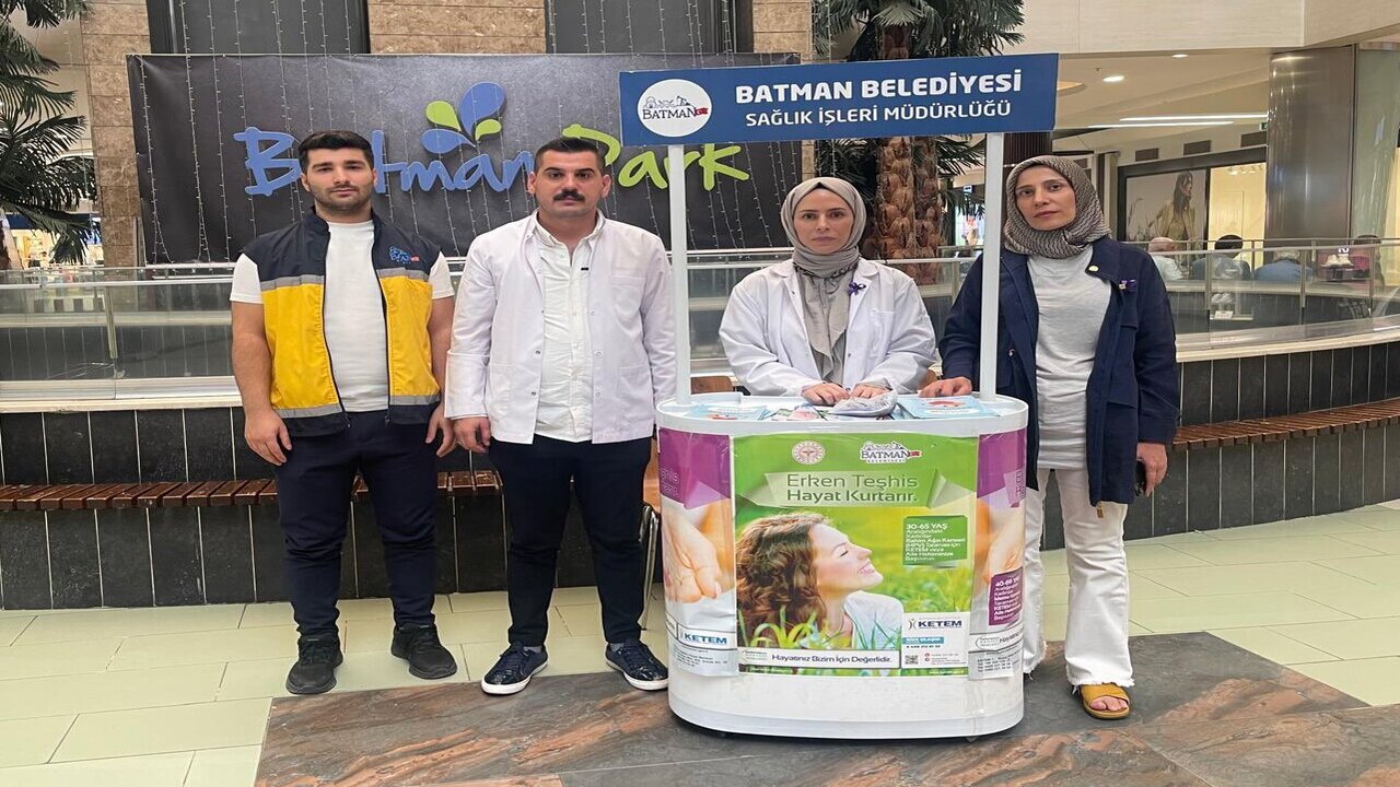 Batman'da Ücretsiz Kanser Taramaları Başladı