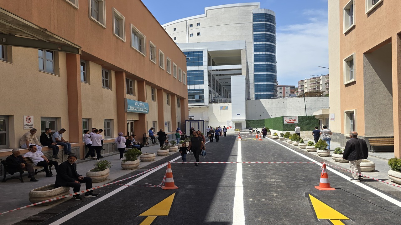 Hastane Otoparki Yenilenen Cizgi (1)