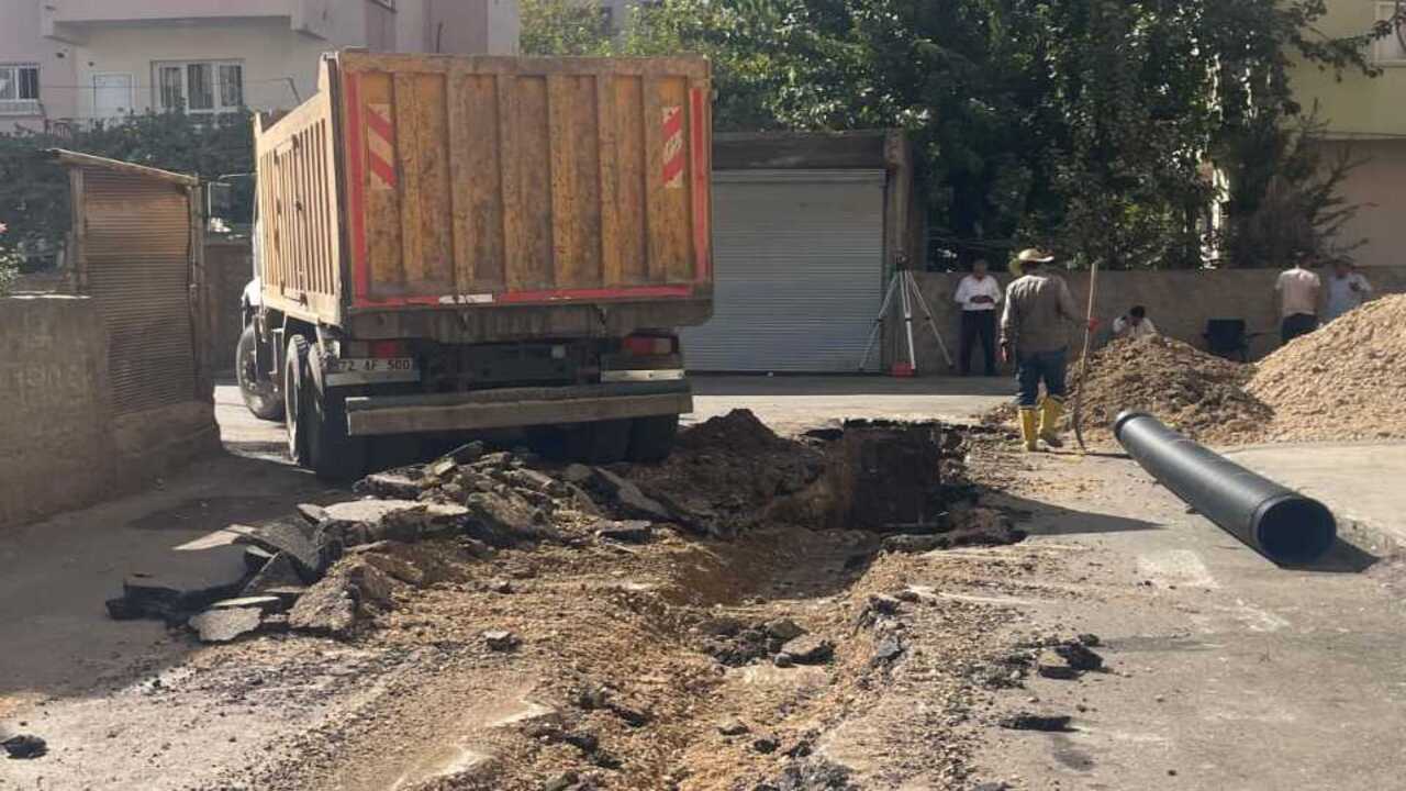 Saglik Mahallesinde Altyapi Yeni