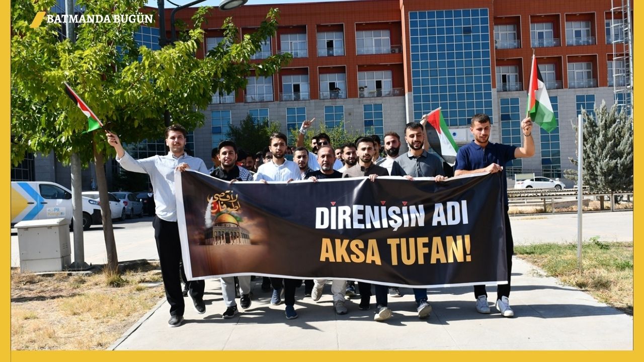 Batman Universitesi Israili Protesto Etti 2 (1)