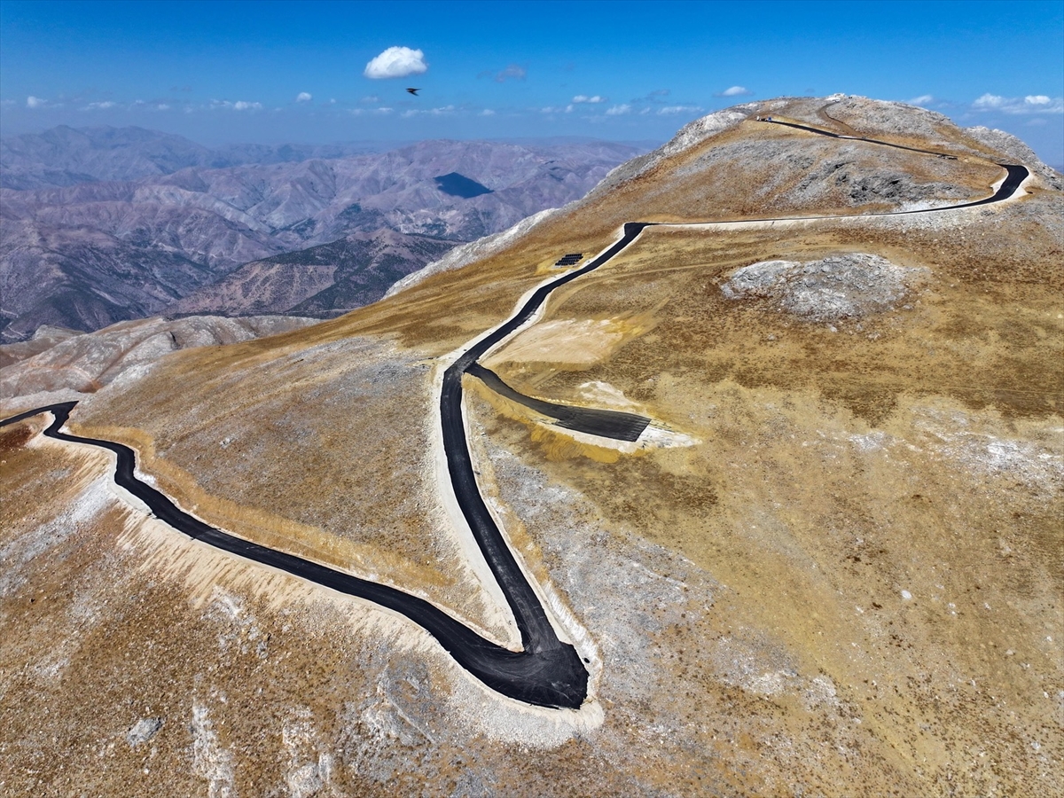 Mereto Daginin 8 Kilometrelik Yolu Asfaltlandi 1-1