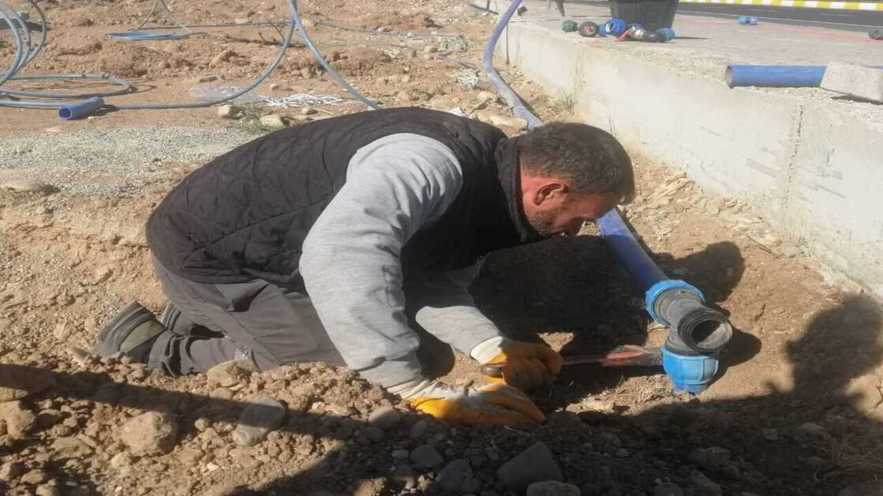 Batmanda Yesil Alanlarda Su Kayb (1)