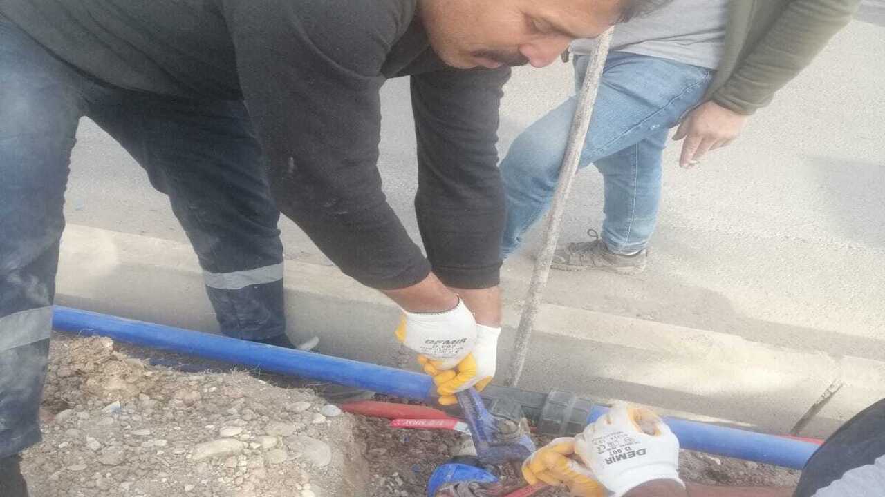 Batmanda Yesil Alanlarda Su Kayb (2)