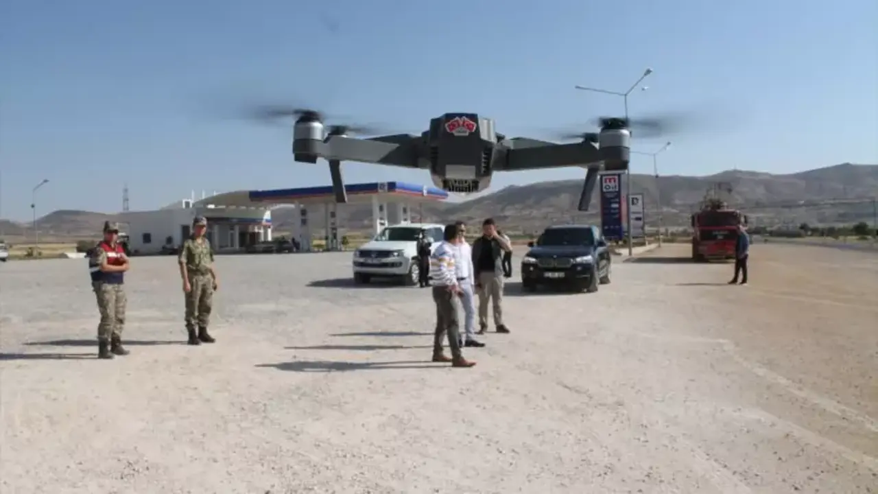 Gercus Yollarinda Havadan Kontro (1)