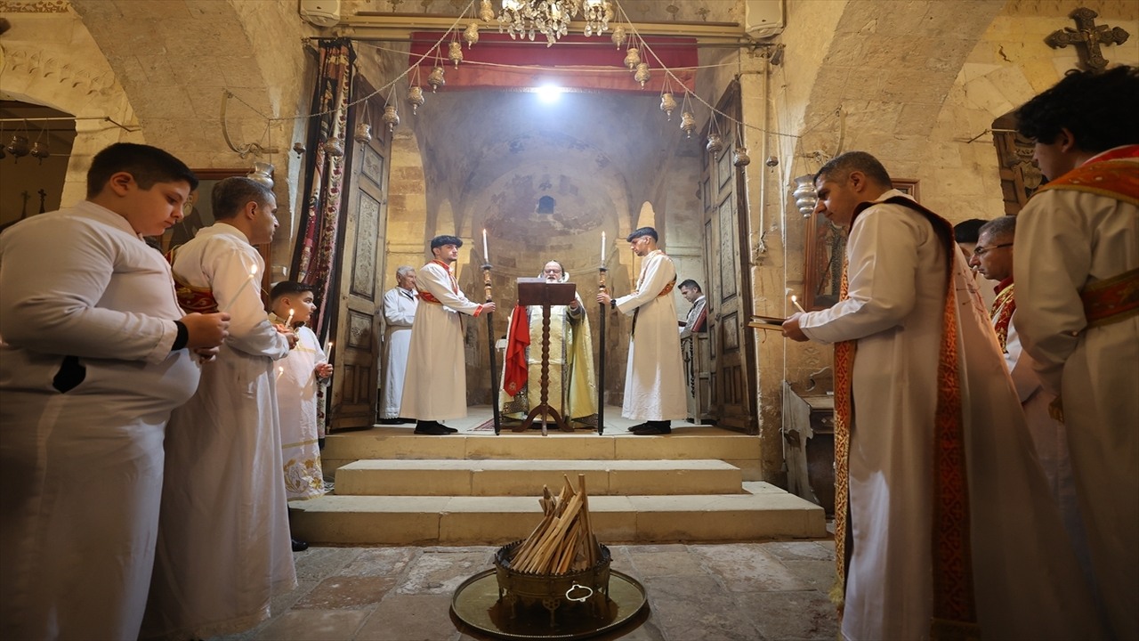 Mardinde Tarihi Kirklar Kilisesinde Noel Coskusu 1