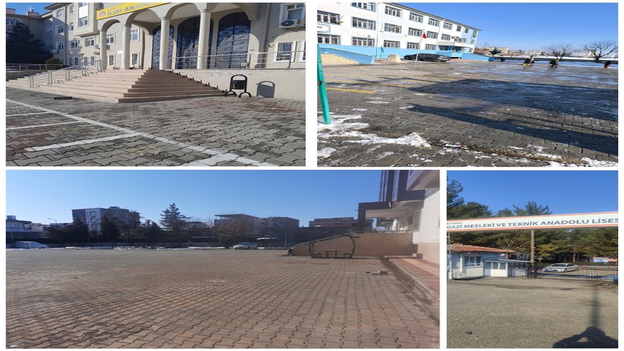 Batmanda Ders Zili Oncesi Buz Op (2)