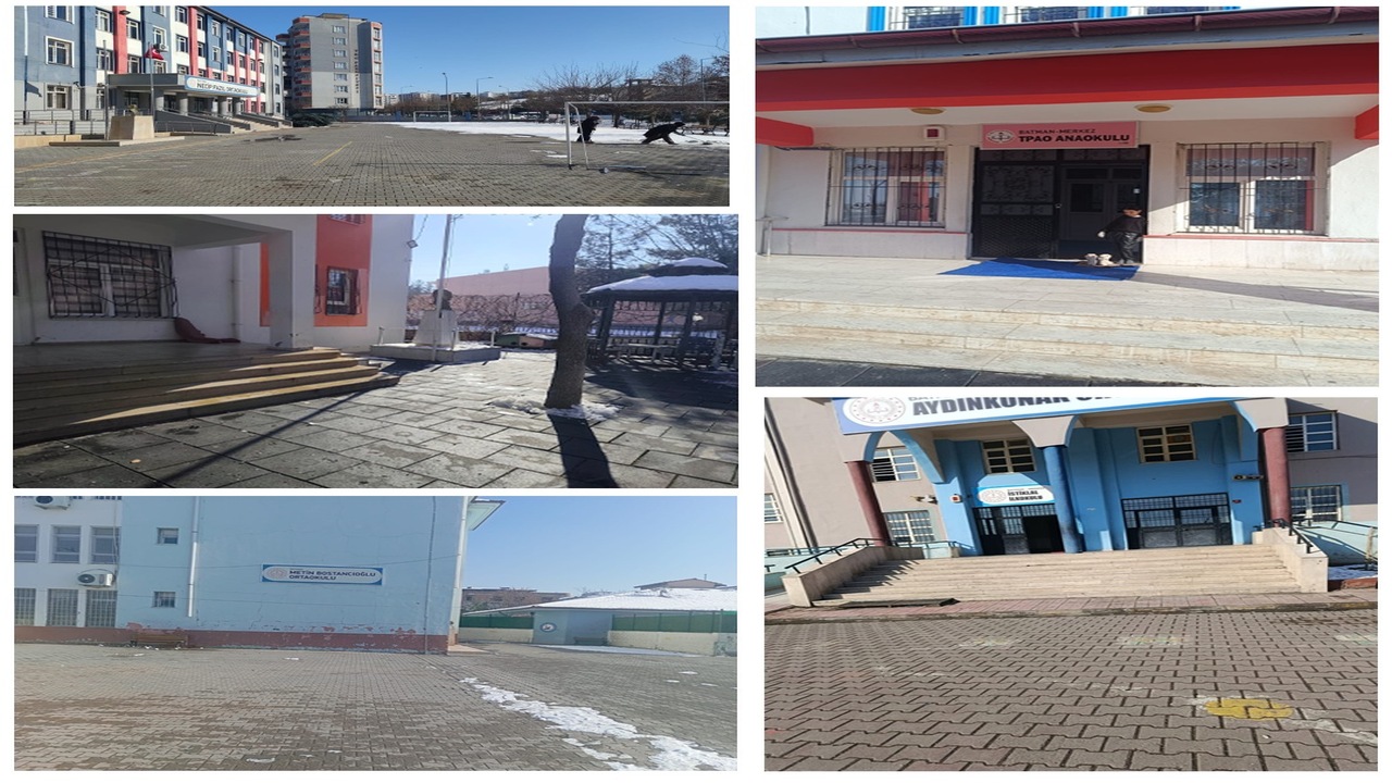 Batmanda Ders Zili Oncesi Buz Op (3)