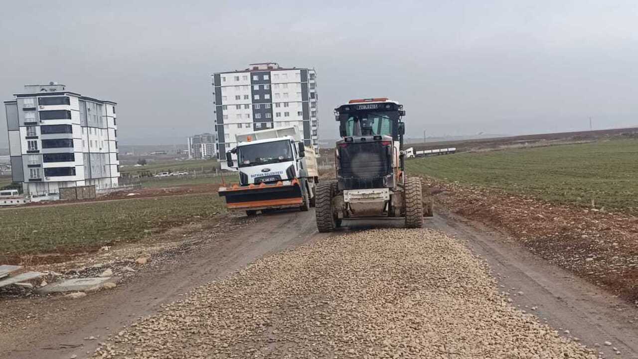 Batmanda Beyaz Ortu Cekildi Asfa (2)