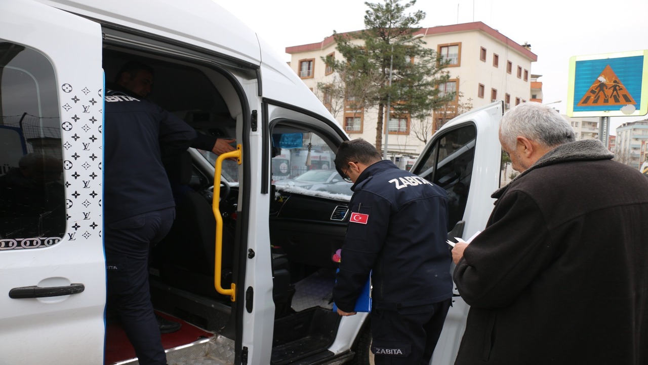 Batmanda Okul Servislerine Siki (1)