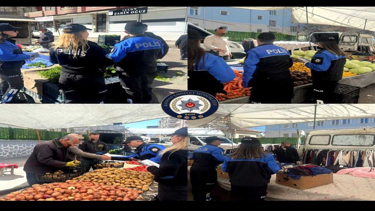 Batmanda Polis Mahalle Mahalle Geziyor Vatandaslara Onemli Uyarilar 1