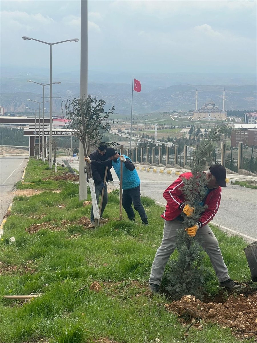Batman’da Refüjler Yeşilleniyor! 1005 Yeni Fidan Dikildi