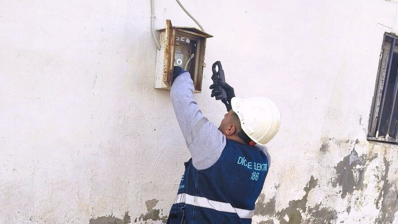 Dicle Elektrik’ten Kaçak Elektrik Denetimi: Bir Haftada 946 Tespit