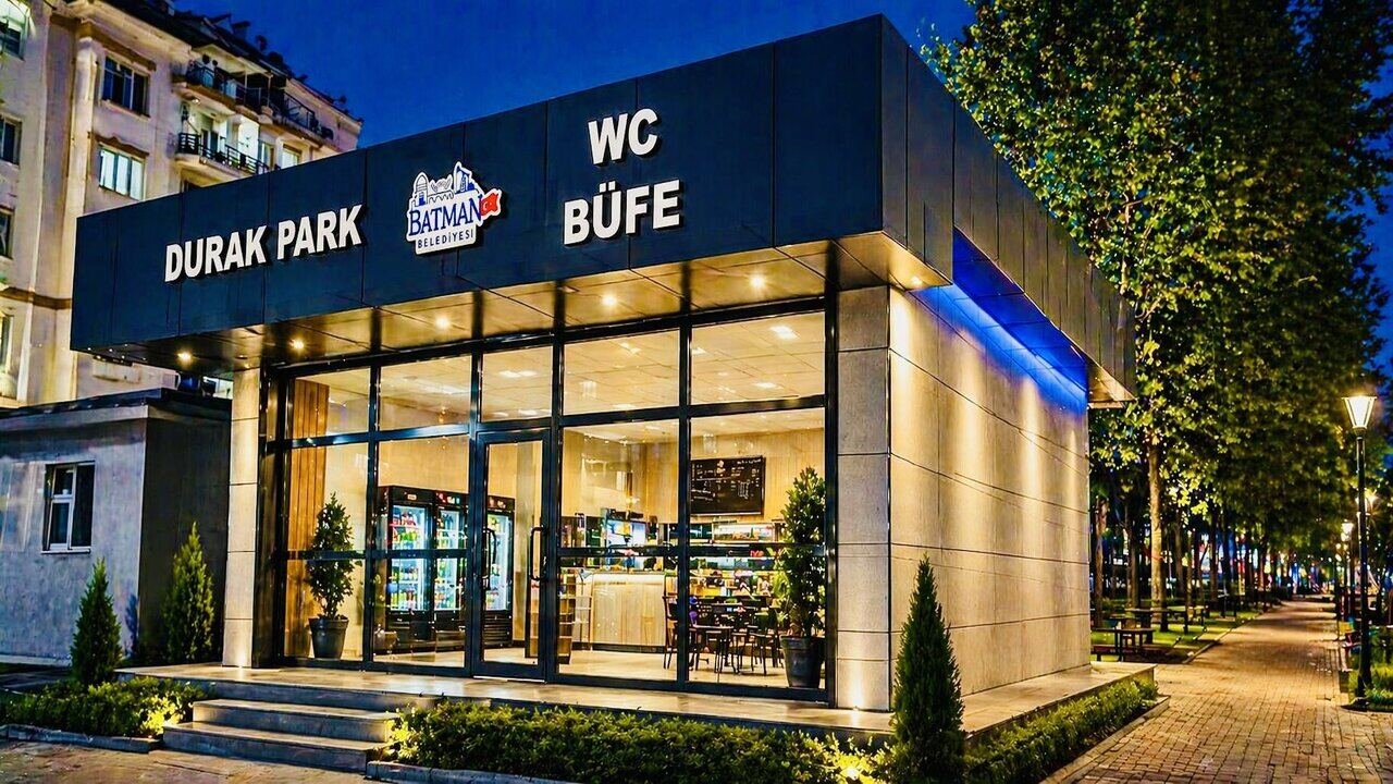 Batman Belediyesinden Parklarda "Büfe ve Temiz Tuvalet" Hamlesi