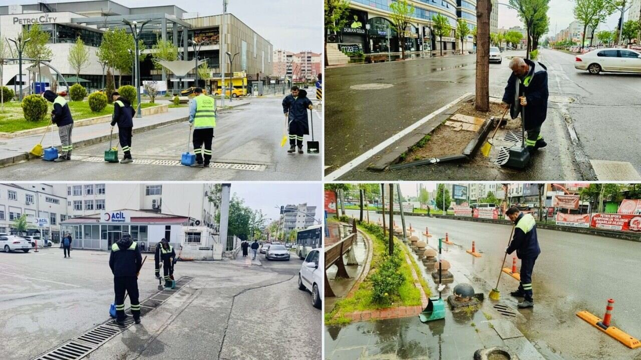 Batman Belediyesi’nden Sağanak Öncesi 21 Noktada Yoğun Çalışma