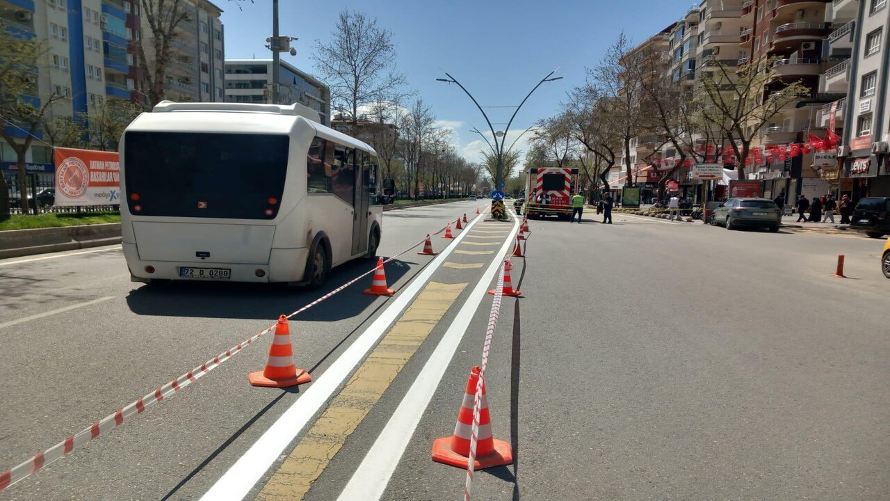 Batman Belediyesinden Trafik Akisini Hizlandiracak Yeni Uygulama