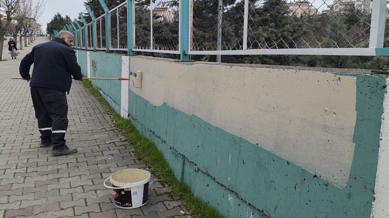 Batman’da Şehir Duvarları Görüntü Kirliliğinden Arınıyor