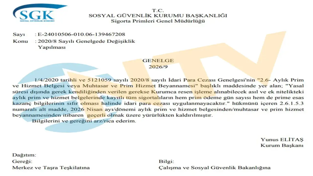 Isverenler Dikkat Sgkda Bos Bildirim Donemi Kapandi Cezalar Basladi