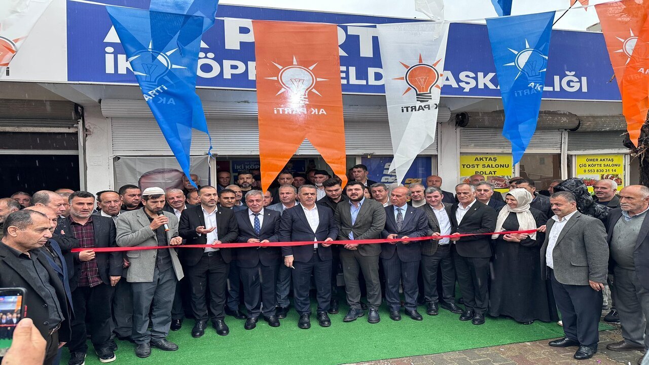 Beşiri İkiköprü’de AK Parti Binası Açıldı, Yetki Belgesi Verildi