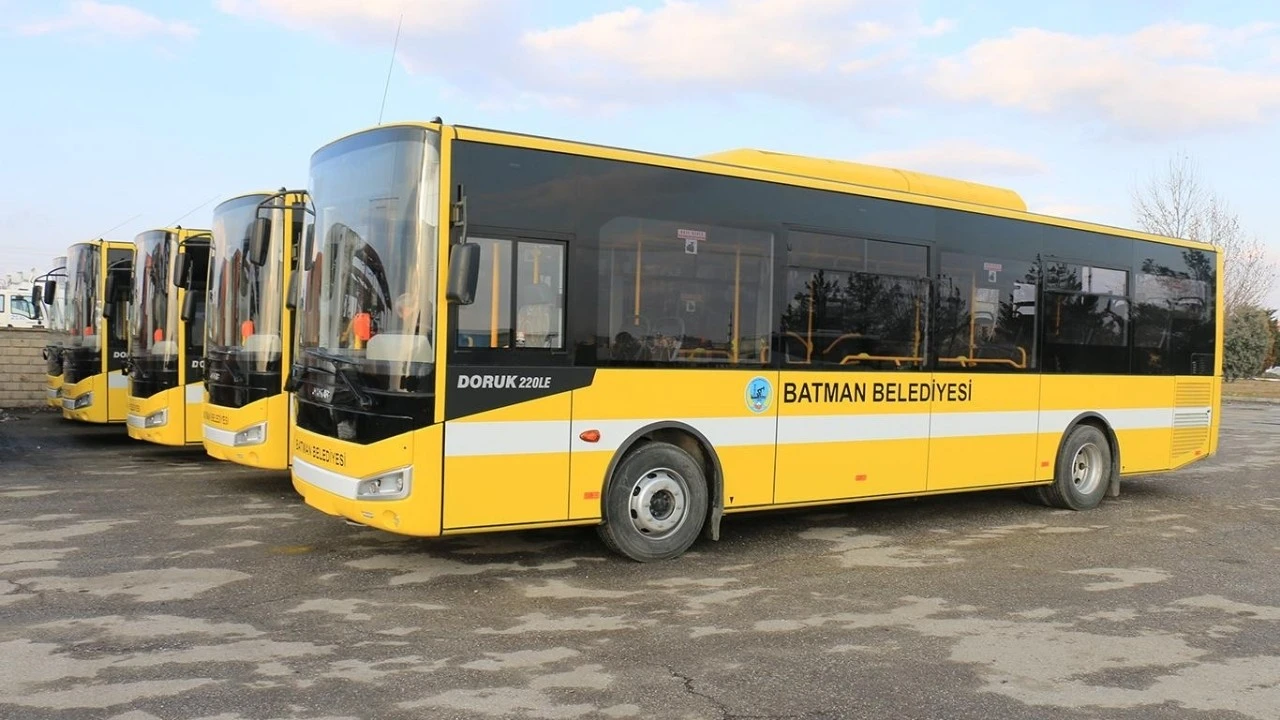 Batman Belediyesi Otobus Seferi