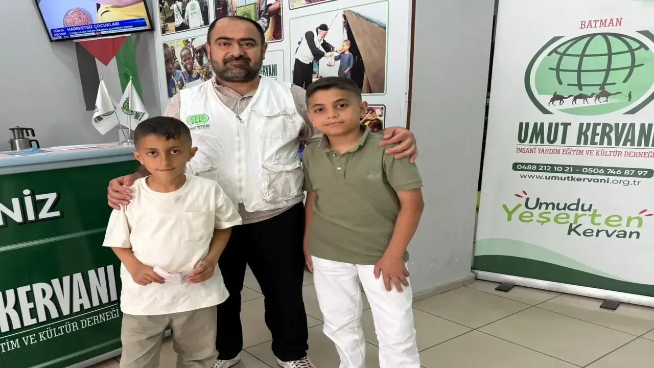 Batmanli Uc Kardesin Bayram Harcliklari Gazzeye Umut Olacak 1