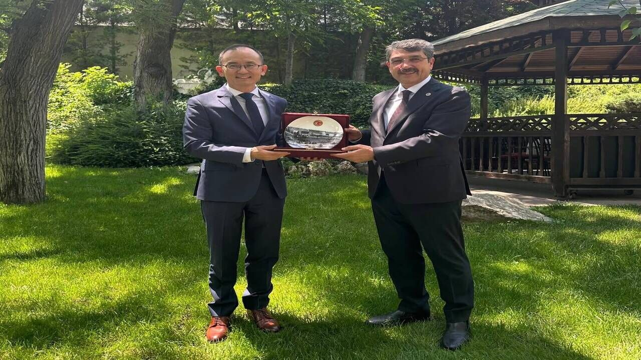 Milletvekili Nasıroğlu, Çin Büyükelçisi Jiang Xuebin’i TBMM’de Ağırladı