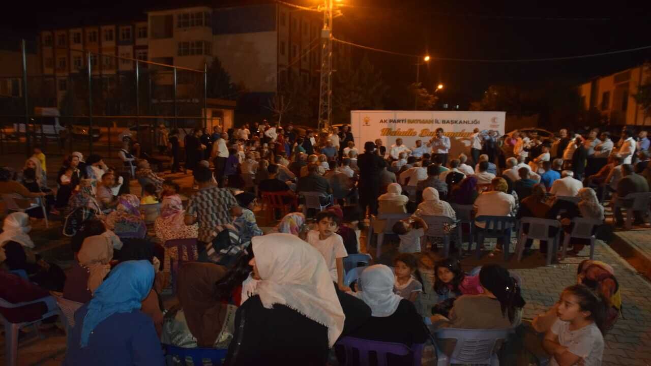 Milletvekili Nasiroglu Mahalle Sakinleriyle Bir Araya Geldi 1