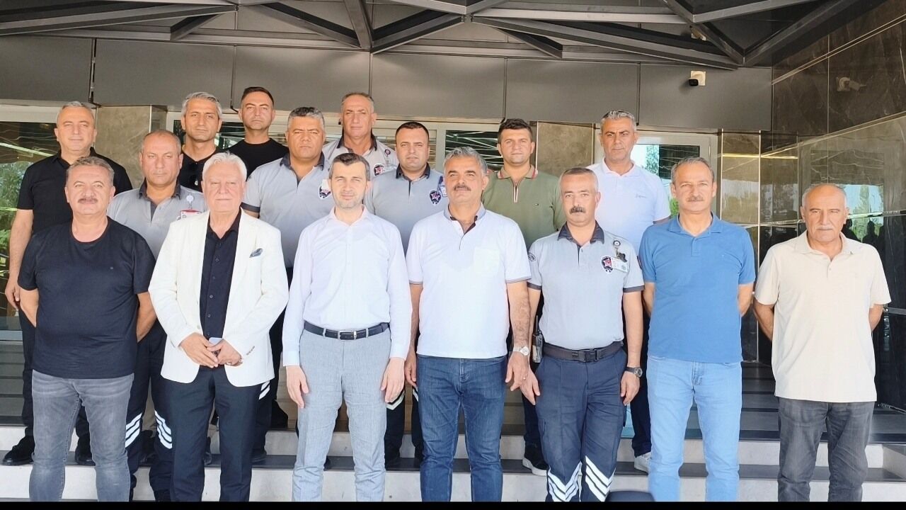 TPAO Bölge Müdürü Karataş, Güvenlik Personeliyle Bir Araya Geldi