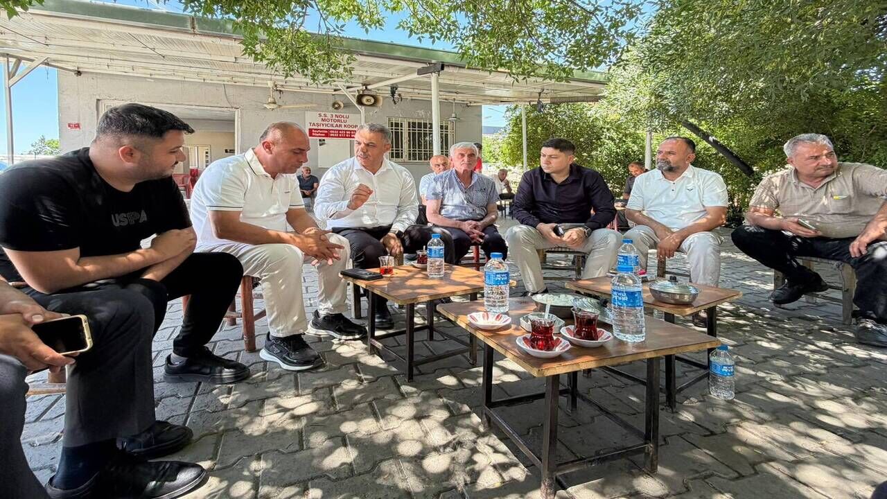 Huseyin Sansiden Nakliyeciler Esnafina Ziyaret 1
