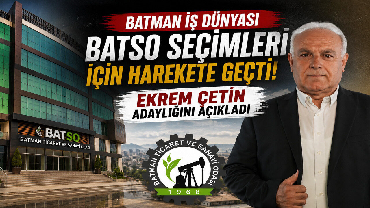 Ekrem Çetin, BATSO Başkanlığına Adaylığını Açıkladı