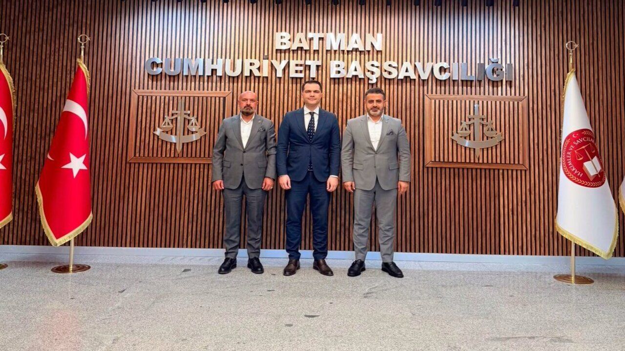 MHP Batman İl Başkanlığı’ndan Başsavcı Arıduru’ya Tebrik Ziyareti
