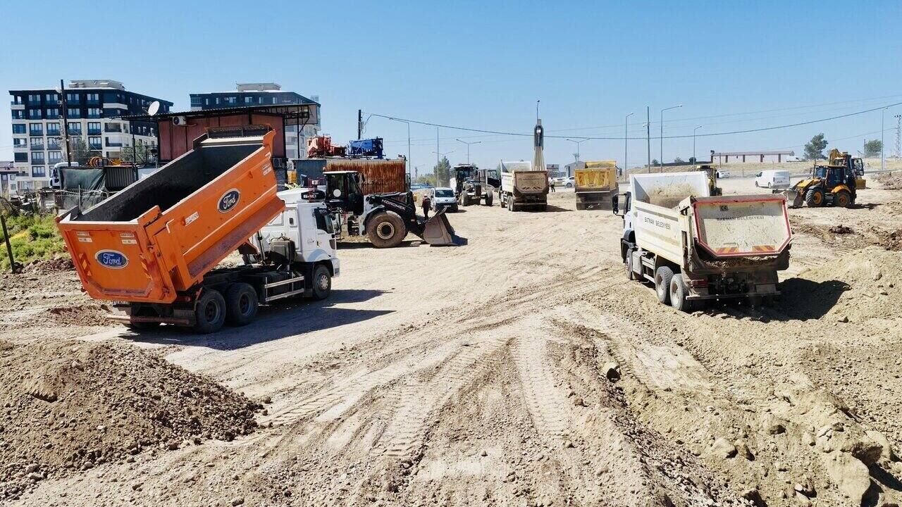 Batman'da Trafiği Rahatlatacak Yeni Yol Projesi Başladı