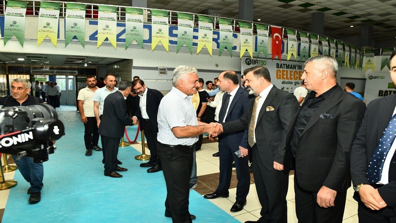 BATSO Başkan Adayı Ferdi Kurt İlk İlçe Lansmanını Kozluk'ta Yaptı