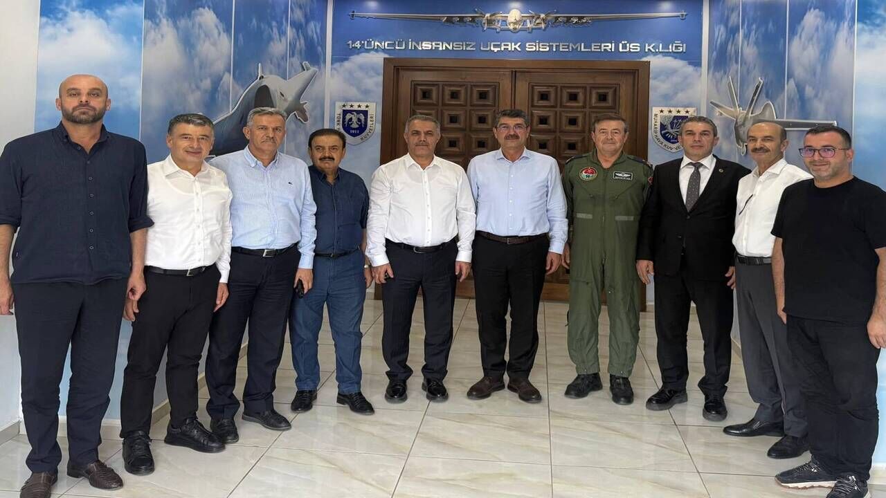 Nasıroğlu ve Şansi’den Tuğgeneral Koç’a Veda Ziyareti