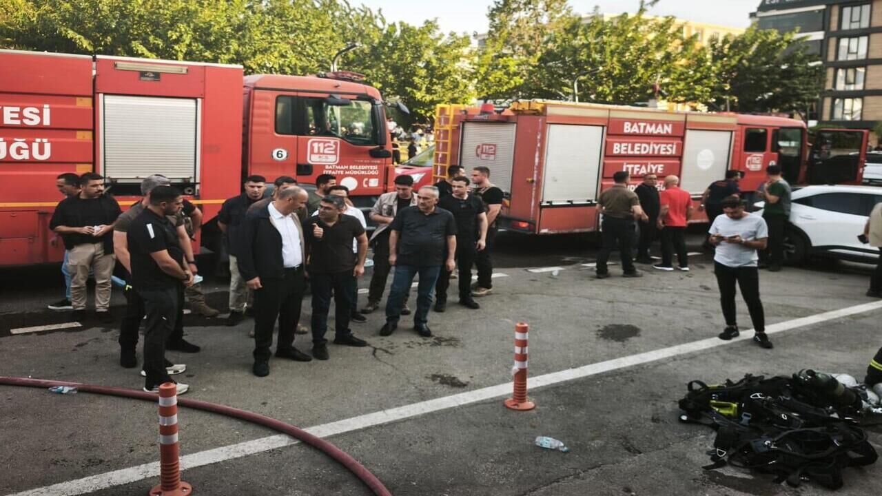 Batman’daki Spor Salonu Yangınında 2 Kişi Hayatını Kaybetti