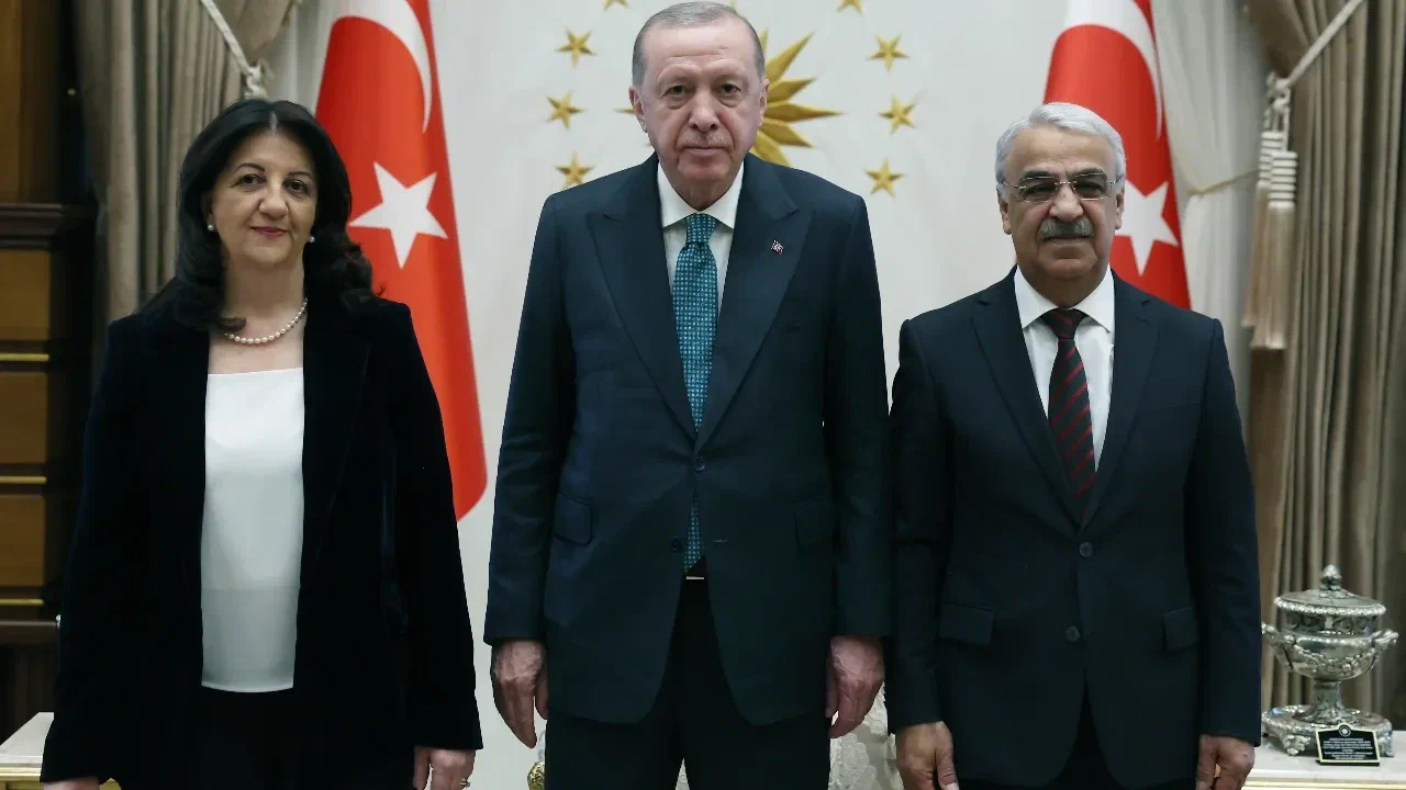 Erdoğan ile DEM Parti İmralı Heyeti Beştepe’de Görüştü