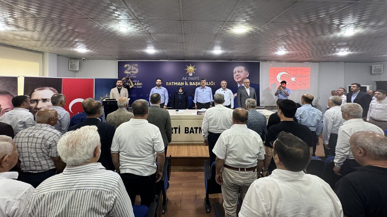 AK Parti Batman Teşkilatında Ağustos Ayı Danışma Meclisi Toplantısı