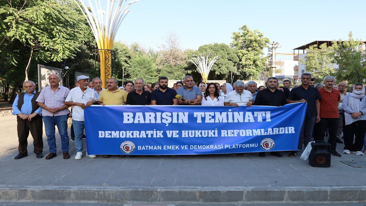Batmanda Baris Surecine Destek Cagrisi