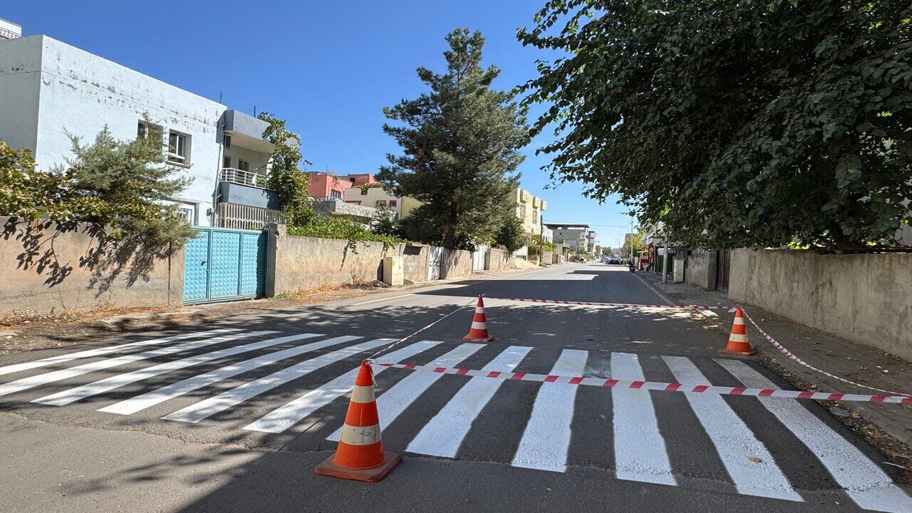 Batmanda Havalimani Yolu Gecici Olarak Kapatildi 1