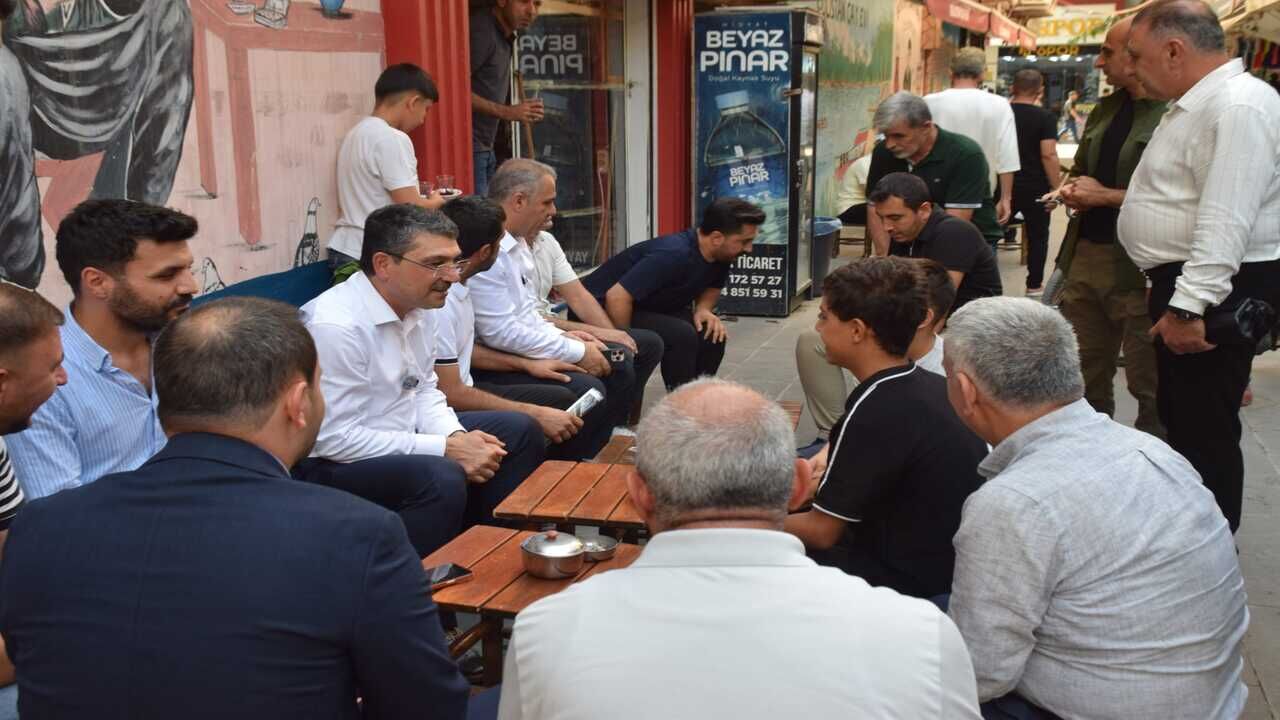Nasiroglu Ve Sansi Batman Esnafini Ziyaret Etti 1