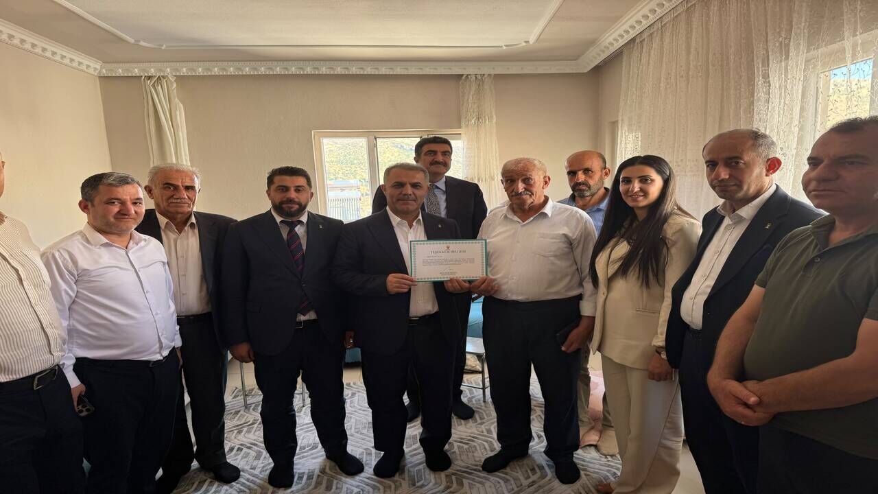 Hüseyin Şansi’den Sason’da Teşkilat Ziyaretleri