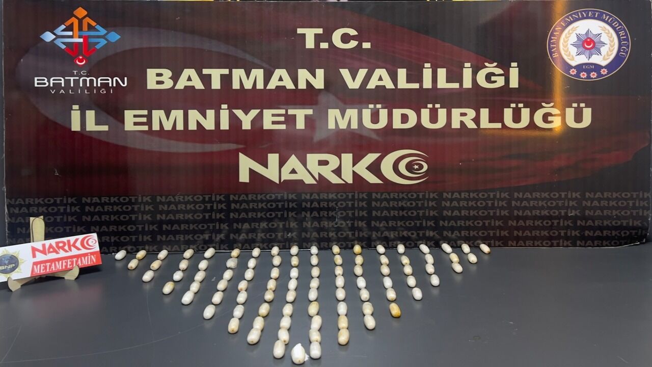Batman’da 750 Gram Metamfetamin Ele Geçirildi