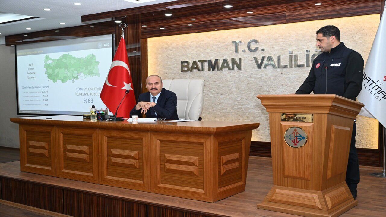 Batman'da Deprem ve Sel Riskine Karşı Yeni Talimatlar