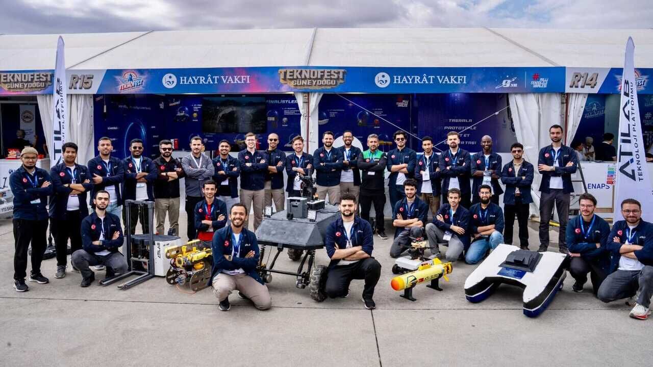 Batman Hayrat Teknofestte Teknolojiyle Sahaya Cikti