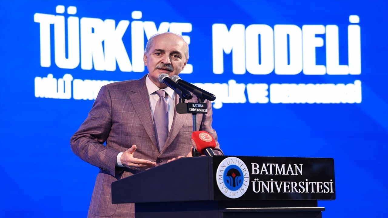 Tbmm Baskani Kurtulmus Batman Universitesi Akademik Yil Acilis Toreninde Konustu 1