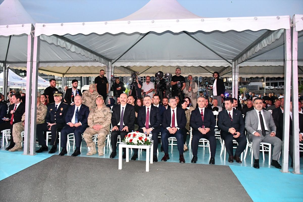 İçişleri Bakanı Çiftçi, Batman'da 'Yeni Hizmet Binaları Toplu Açılış Töreni'nde konuştu: