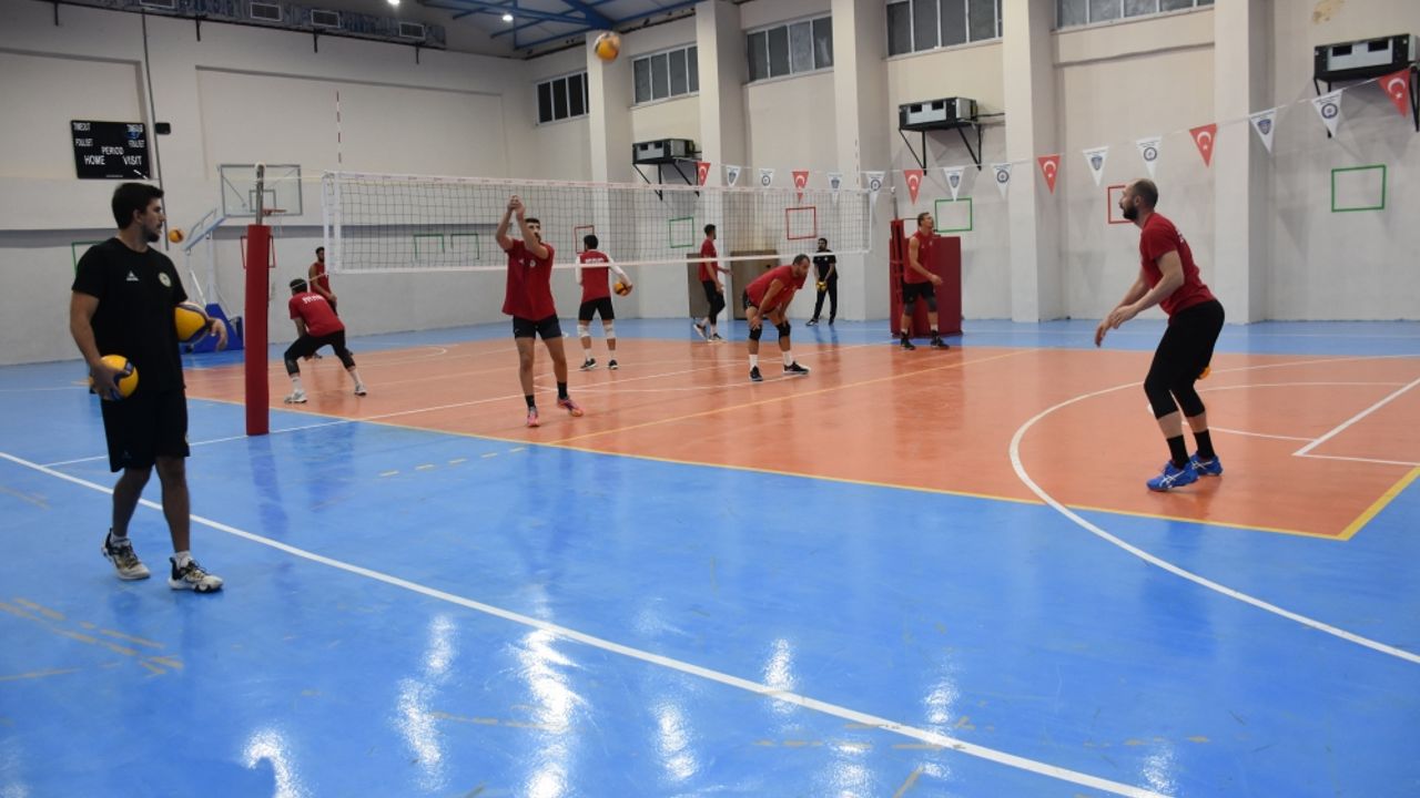 Cizre Belediyespor, Kuşgöz İzmir Vinç Akkuş Belediyespor maçı hazırlıklarını sürdürdü