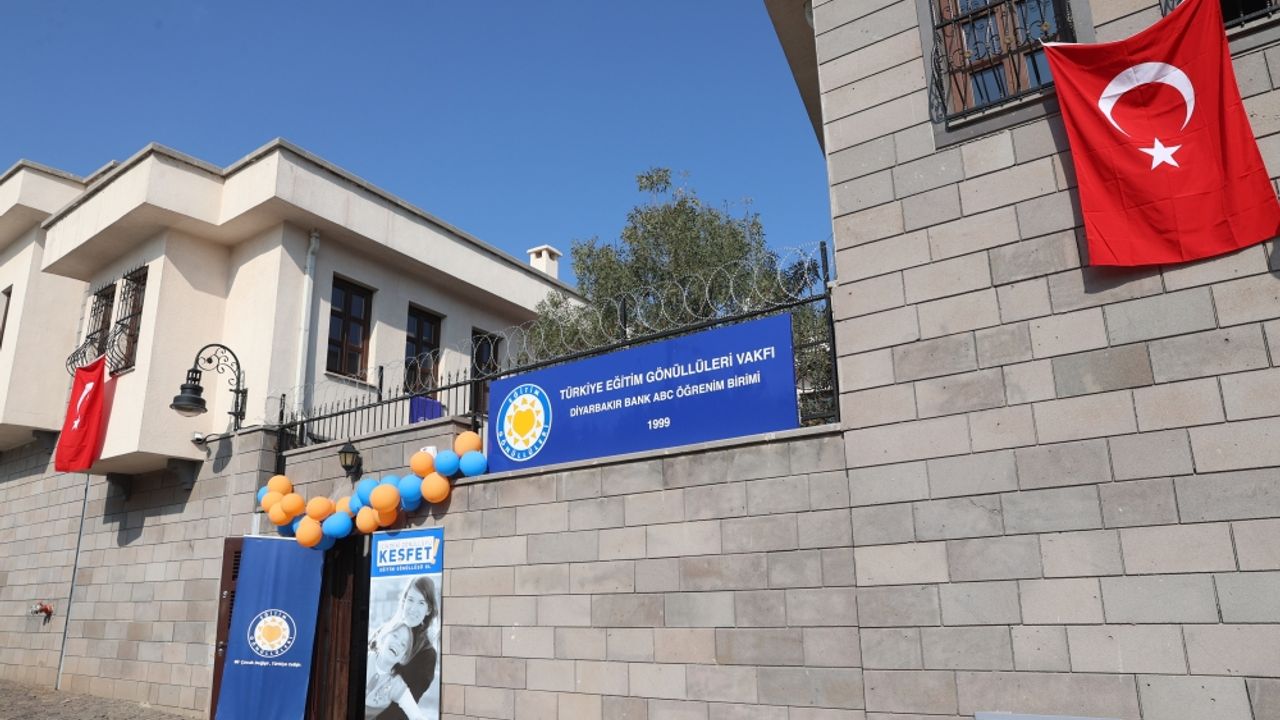 Diyarbakır'da "TEGV Bank ABC Öğrenim Birimi" açıldı